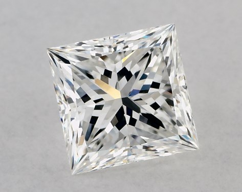 GIA 1.01 Carat F-VS2 Ideal Cut Princess Diamond
