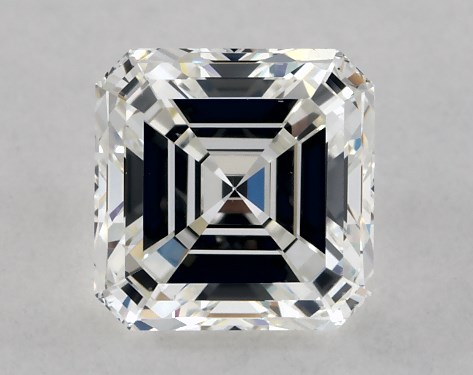 GIA 1.01 Carat H-VS2 Very Good Cut Asscher Diamond