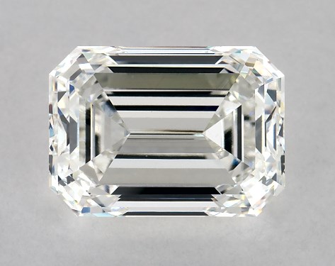 GIA 4.00 Carat F-VS1 Very Good Cut Emerald Diamond