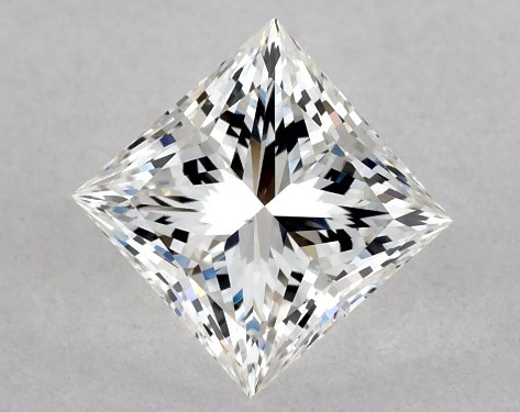 GIA 1.02 Carat G-VS2 Ideal Cut Princess Diamond