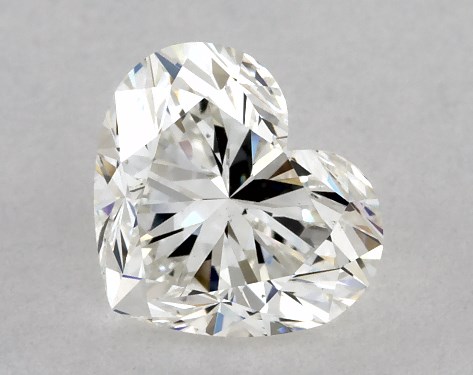 GIA 1.00 Carat H-VS2 Ideal Cut Heart Diamond