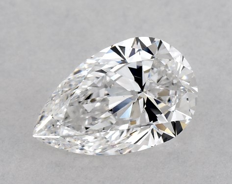 GIA 1.01 Carat D-VS2 Ideal Cut Pear Diamond