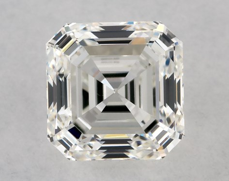 GIA 1.00 Carat H-VS2 Very Good Cut Asscher Diamond