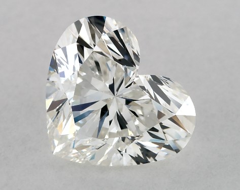 GIA 1.00 Carat H-VS1 Ideal Cut Heart Diamond