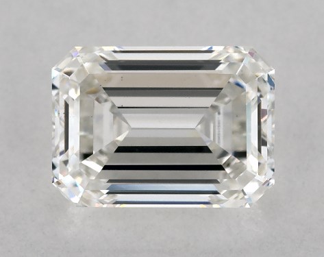 IGI 2.02 Carat F-VS1 Very Good Cut Emerald Lab-Grown Diamond