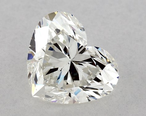 GIA 1.02 Carat H-VS2 Ideal Cut Heart Diamond