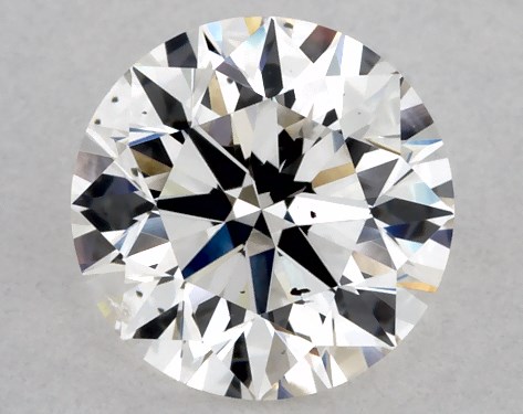 GIA 1.00 Carat G-SI2 Excellent Cut Round Diamond