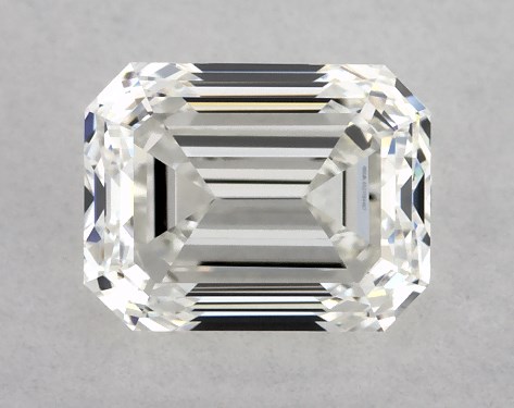 GIA 1.00 Carat G-VVS1 Very Good Cut Emerald Diamond