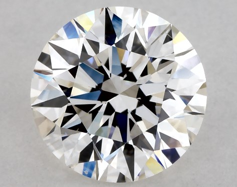 GIA 1.00 Carat H-VS2 Excellent Cut Round Diamond