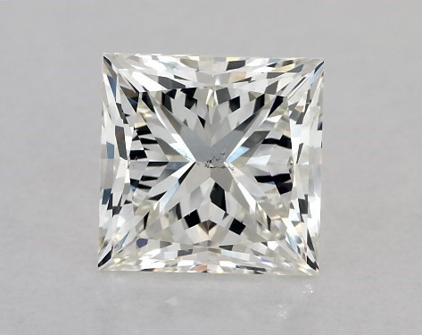 GIA 2.00 Carat J-SI2 Very Good Cut Princess Diamond