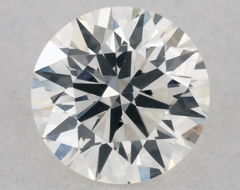 GIA 0.24 Carat J-SI2 Very Good Cut Round Diamond