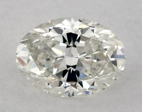 GIA 1.00 Carat H-VS2 Very Good Cut Oval Diamond