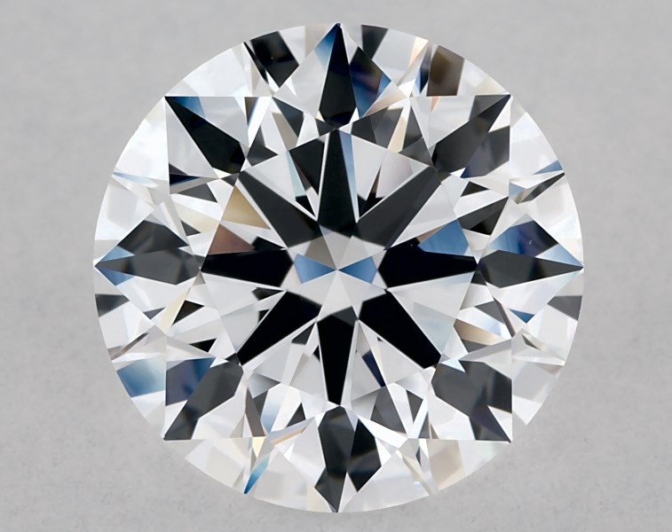 GIA 3.05 Carat D-VVS1 Excellent Cut Round Lab-Grown Diamond