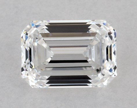 GIA 1.01 Carat D-VS1 Very Good Cut Emerald Diamond