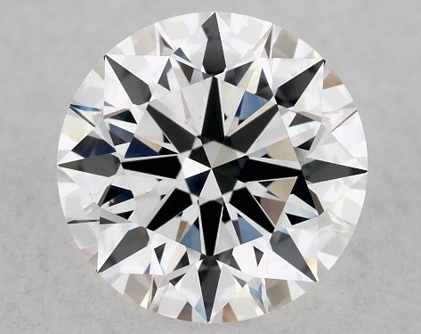 GIA 1.52 Carat F-VS1 Excellent Cut Round Lab-Grown Diamond