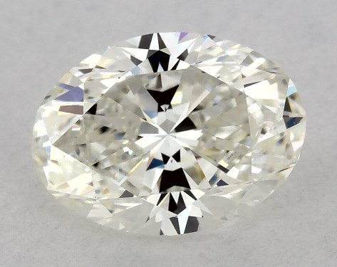 GIA 1.01 Carat H-VS1 Very Good Cut Oval Diamond