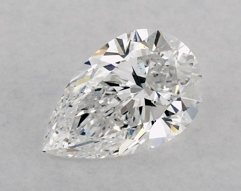 GIA 1.03 Carat D-VS2 Very Good Cut Pear Diamond