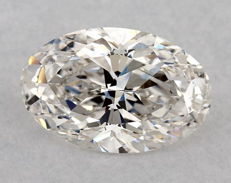 GIA 4.03 Carat H-VS1 Ideal Cut Oval Diamond