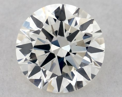 GIA 0.26 Carat J-SI2 Very Good Cut Round Diamond
