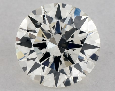 GIA 0.26 Carat I-SI2 Excellent Cut Round Diamond