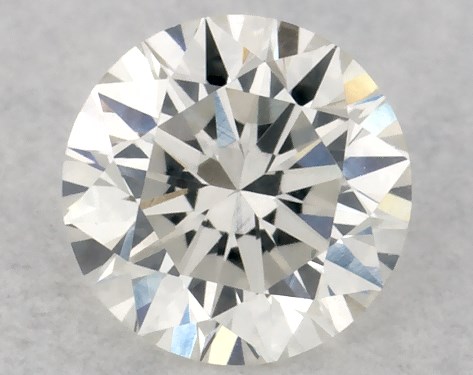 GIA 0.24 Carat H-SI2 Very Good Cut Round Diamond