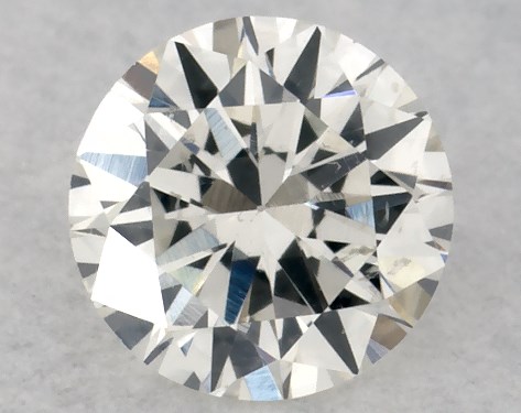 GIA 0.25 Carat H-SI2 Very Good Cut Round Diamond