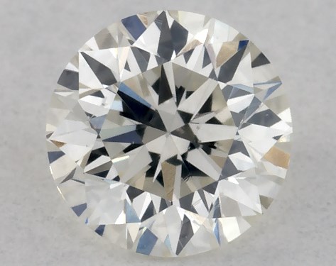 GIA 0.25 Carat J-SI2 Very Good Cut Round Diamond