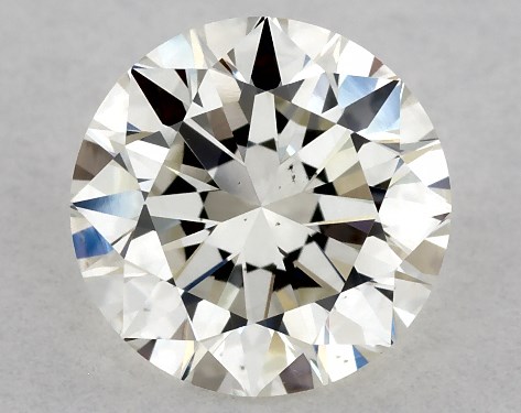 GIA 1.00 Carat J-VS1 Excellent Cut Round Diamond