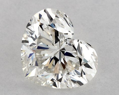 GIA 1.01 Carat H-VS2 Ideal Cut Heart Diamond