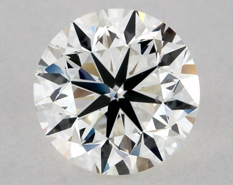 GIA 1.00 Carat I-VS2 Very Good Cut Round Diamond