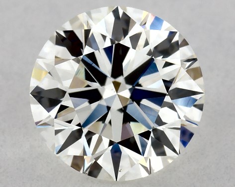 GIA 1.00 Carat H-VS2 Excellent Cut Round Diamond