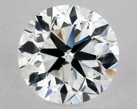 GIA 1.00 Carat H-VVS1 Very Good Cut Round Diamond