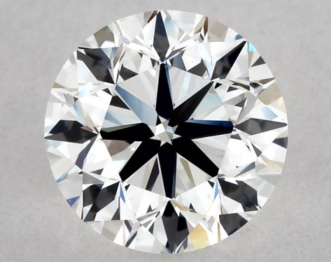 GIA 1.00 Carat H-VS1 Very Good Cut Round Diamond