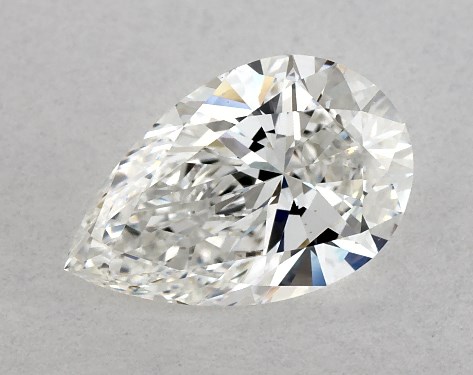 GIA 1.02 Carat E-VS2 Ideal Cut Pear Diamond