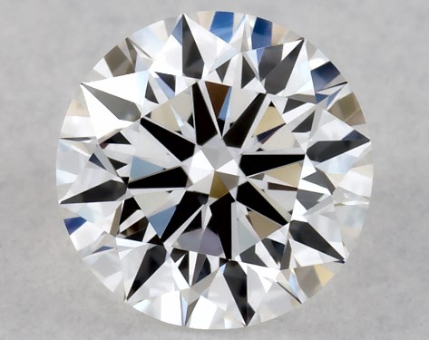 Diamant Naturel 0,44 Carat Bleu Vif VVS2 Triangle Amélioré - Certificat IGL, 5,9x5,46 Mm