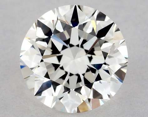 GIA 1.00 Carat H-VS1 Excellent Cut Round Diamond