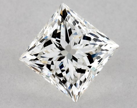 GIA 1.01 Carat G-VS1 Ideal Cut Princess Diamond