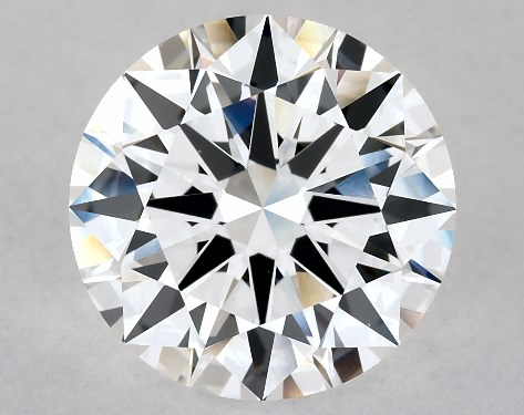 GIA 4.37 Carat F-VS1 Excellent Cut Round Lab-Grown Diamond