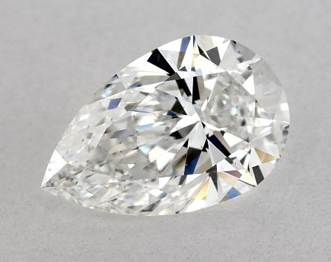 GIA 1.02 Carat E-VS2 Ideal Cut Pear Diamond