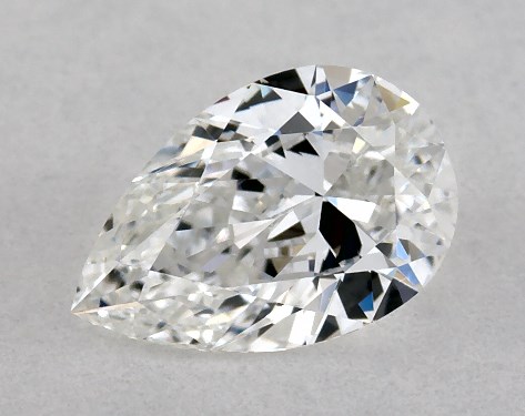 GIA 0.40 Carat E-VVS1 Very Good Cut Pear Diamond