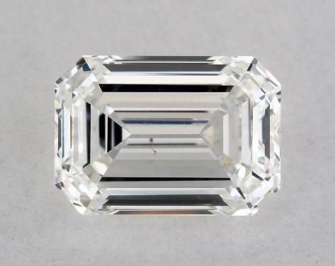 GIA 1.00 Carat G-VS2 Very Good Cut Emerald Diamond