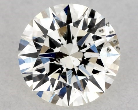 GIA 0.23 Carat K-SI2 Excellent Cut Round Diamond