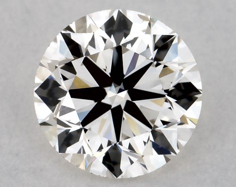 GIA 0.50 Carat J-SI1 Very Good Cut Round Diamond