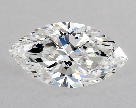 GIA 1.00 Carat F-VS1 Very Good Cut Marquise Diamond