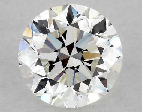 GIA 1.00 Carat J-VS1 Very Good Cut Round Diamond