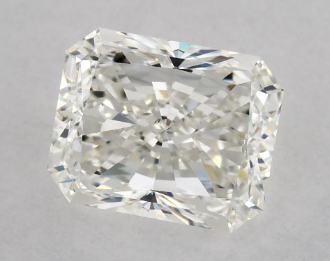 GIA 1.00 Carat I-VS2 Very Good Cut Radiant Natural Diamond