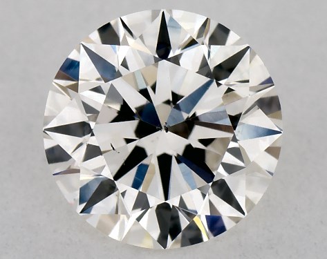 GIA 0.80 Carat H-SI1 Excellent Cut Round Diamond