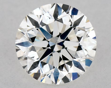 GIA 1.00 Carat H-VS2 Very Good Cut Round Diamond