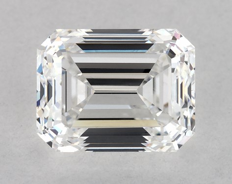GIA 1.00 Carat E-VS2 Very Good Cut Emerald Diamond
