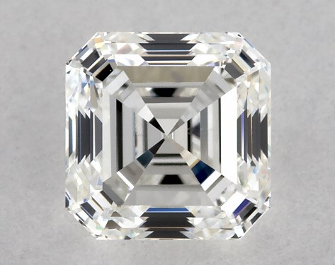 GIA 1.09 Carat H-VS1 Very Good Cut Asscher Diamond